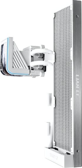 Lian li lian li hydroshift ii oled whi 5231942 2 orig - Lian-Li Lian Li HydroShift II OLED 360 360mm Waterkoeler (White)