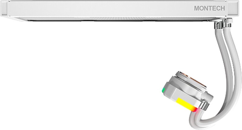 Montech hyperflow 360 waterkoeling 60229 4 orig - Montech HyperFlow 360 ARGB 360mm Waterkoeler (White)