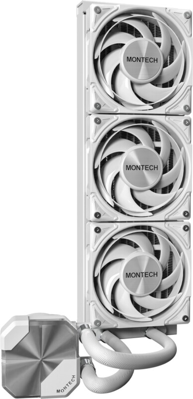 Montech hyperflow silent 360 waterkoel 60231 2 orig - Montech HyperFlow Silent 360 360mm Waterkoeler (White)