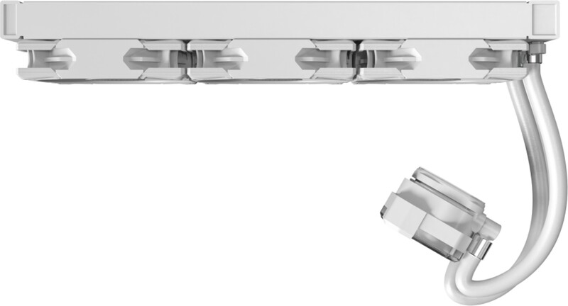 Montech hyperflow silent 360 waterkoel 60231 4 orig - Montech HyperFlow Silent 360 360mm Waterkoeler (White)