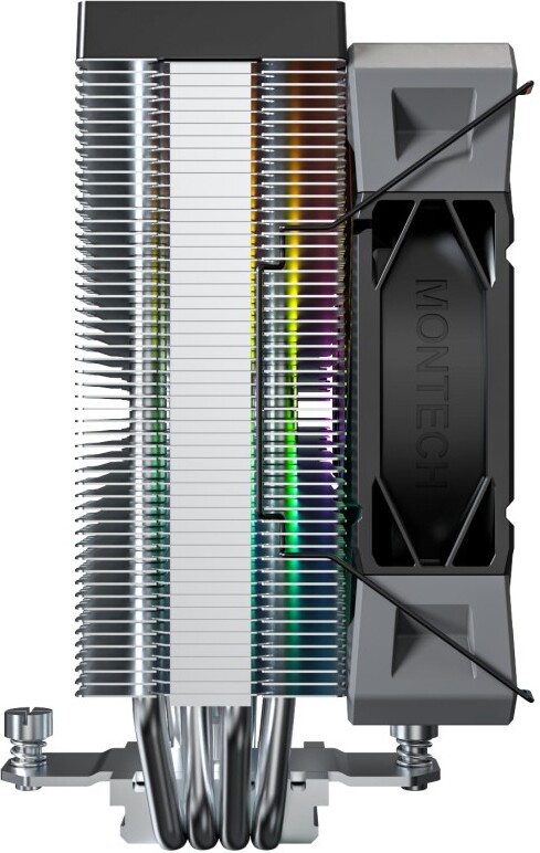 Montech nx400 cpu koeler 379265 3 orig - Montech NX400 ARGB Zwart CPU-koeler