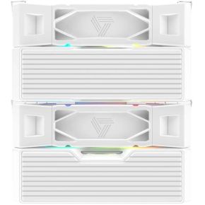 NX600 ARGB Dual-Tower CPU Air Cooler Wit - afbeelding 6