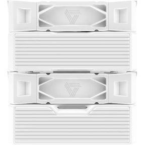 NX600 Dual-Tower CPU Air Cooler White - afbeelding 6