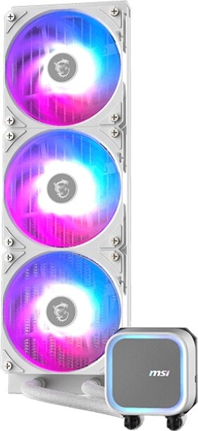 Msi mag coreliquid a13 360 waterko 60261 2 orig - MSI MAG CoreLiquid A13 360 360mm Waterkoeler (White)