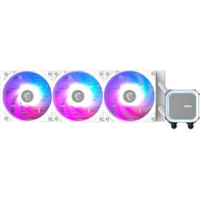 MSI Msi Mag Coreliquid A13 360 White Koelsysteem Voor Computers Moederbord, Processor Alles-In-Één Vloeistofkoeler 12 Cm Wit 1 Stuk(S)