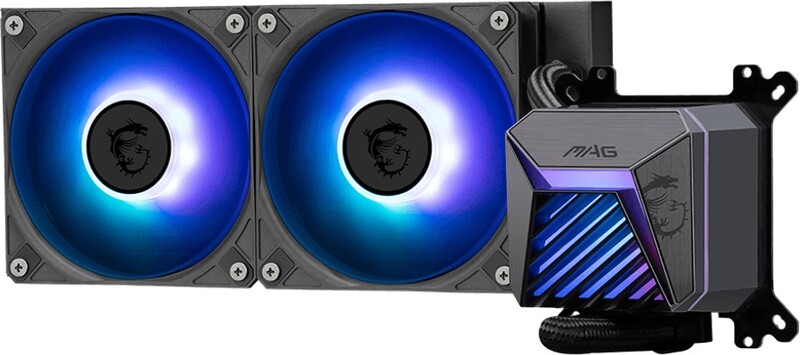 Msi mag coreliquid a15 240 waterko 3 orig - MSI MAG CoreLiquid A15 240 240mm Waterkoeler (Black)