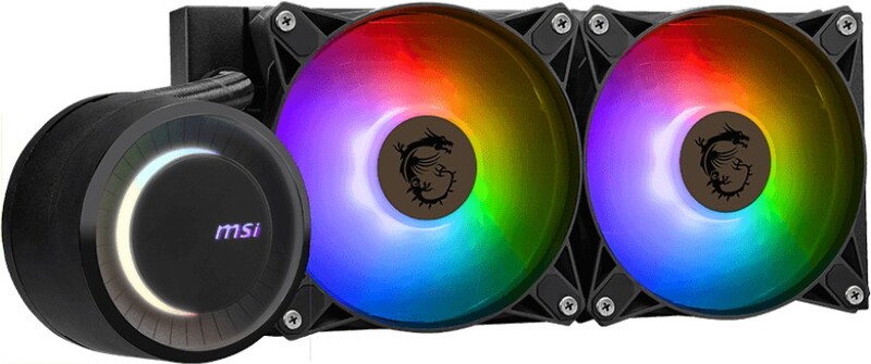 Msi mag coreliquid e240 waterkoeli 60264 2 orig - MSI MAG CoreLiquid E240 240mm Waterkoeler (Black)