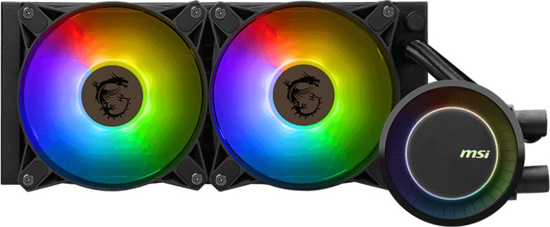Msi mag coreliquid e240 waterkoeli 60264 - MSI MAG CoreLiquid E240 240mm Waterkoeler (Black)