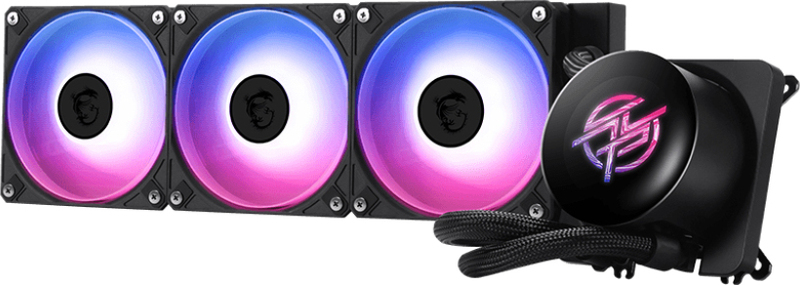 Msi mpg coreliquid p13 360 waterko 60235 2 orig - MSI MPG CORELIQUID P13 360 360mm Waterkoeler (Black)