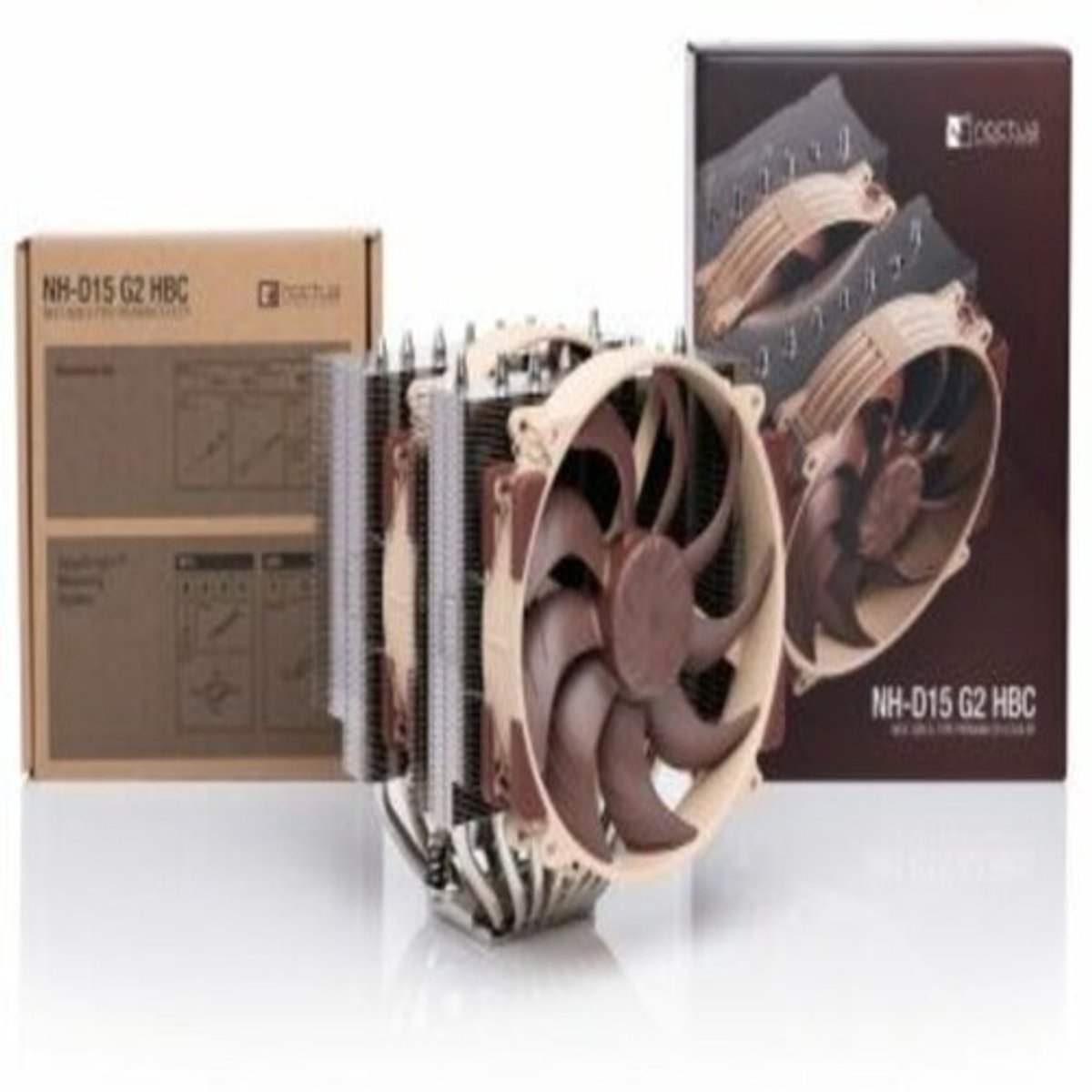 Noctua Noctua Nh-D15 G2 Hbc Cpu-Koeler - High Base Convexity - 2X Nf-A14X25R G2 Pwm - Intel & Amd - Bruin