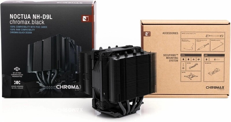 Noctua nh d9l chromax black koeler vo 4 orig - Noctua NH-D9L chromax.black CPU-koeler