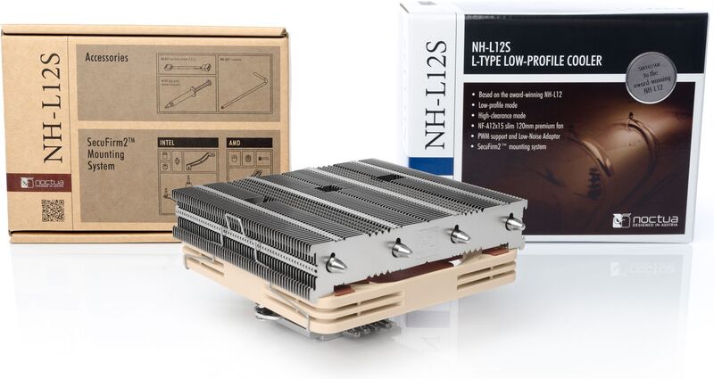 Noctua nh l12s cpu koeler 4 orig - Noctua NH-L12S Low Profile CPU-koeler