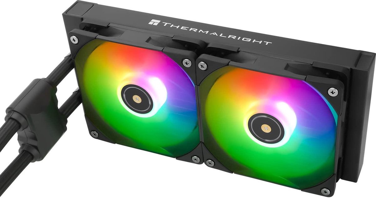 Thermalright Frozen Notte 240 Black ARGB 240mm Waterkoeler (Black) - afbeelding 8
