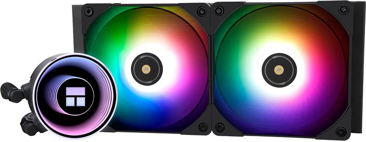 Notte Notte 240 Black Argb Watergekoelde Cpu-Koeler - Specificaties, 2 X 120 Mm Pwm-Ventilator - Geschikt Voor Amd Am4 Am5 - Intel Lga 1700 1150 1151 1200 2011