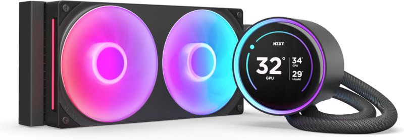Nzxt kraken elite 240 waterkoeling 60113 - NZXT Kraken Elite 240 RGB 240mm Waterkoeler (Black)