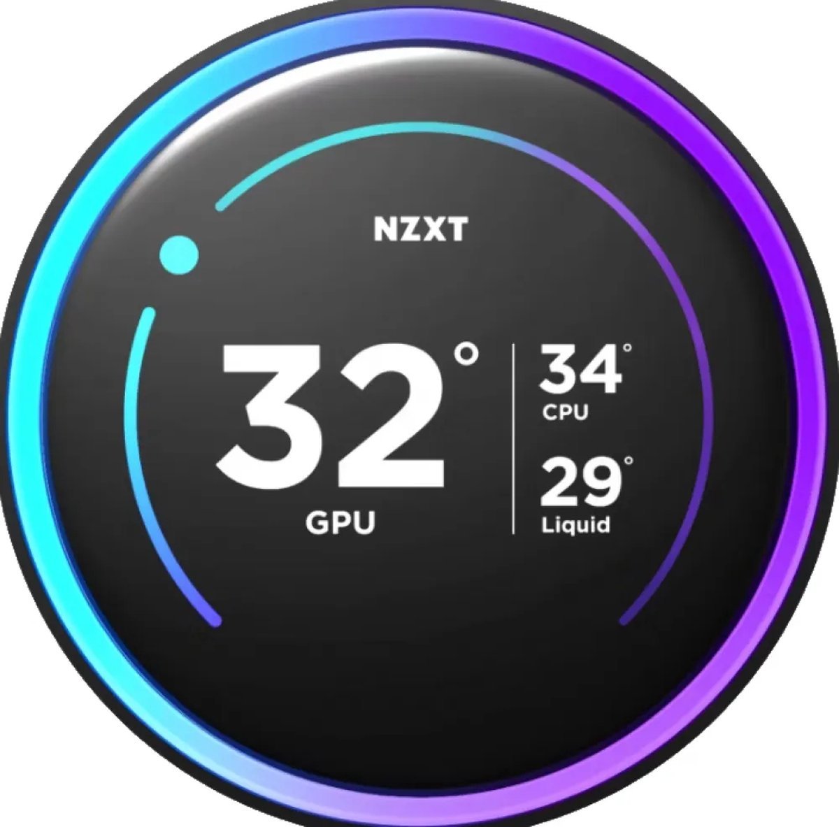 NZXT Nzxt Kraken Elite 280 Rgb 2024 - Vloeistof-Koelsysteem Processor Afmeting Radiator 280Mm - Voor Intel Lga 1851, 1700, 1200, 115X - Amd Am5, Am4 - 2 X F280 Rgb Core Fan - Zero Rpm Mode - 2.72 Ips Lcd - Zwart