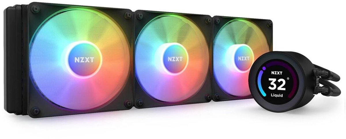 Kraken Elite 360 RGB 360mm Waterkoeler (Black) - afbeelding 2