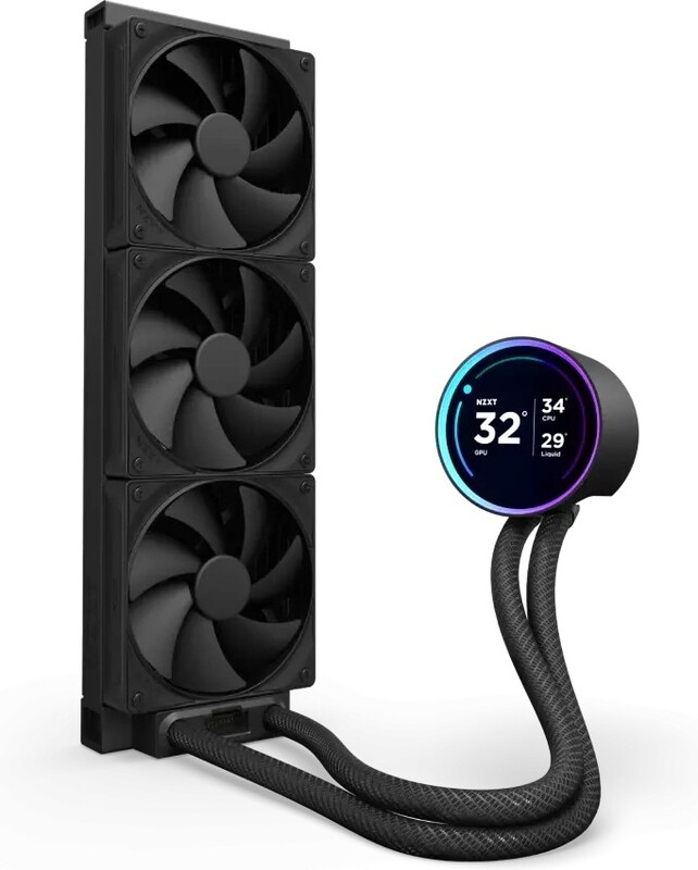 Nzxt kraken elite 360 waterkoeling 60115 2 orig - NZXT Kraken Elite 360 Black 2024 360mm Waterkoeler (Black)