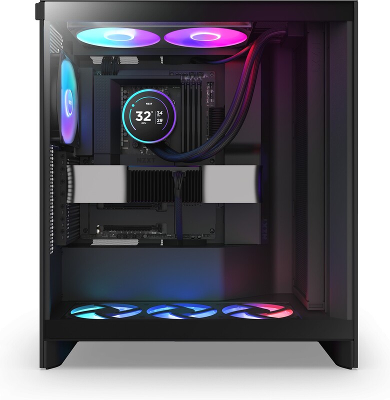 Nzxt kraken elite 420 waterkoeling 369094 4 orig - NZXT Kraken Elite 420 V2 RGB 420mm Waterkoeler (Black)