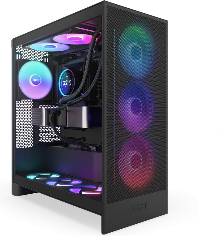 Nzxt kraken elite 420 waterkoeling 369094 6 orig - NZXT Kraken Elite 420 V2 RGB 420mm Waterkoeler (Black)