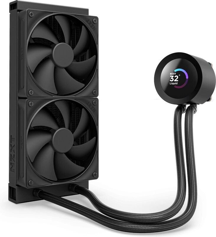 Nzxt kraken plus 240 waterkoeling 2 orig - NZXT Kraken Plus 240 V2 240mm Waterkoeler (Black)