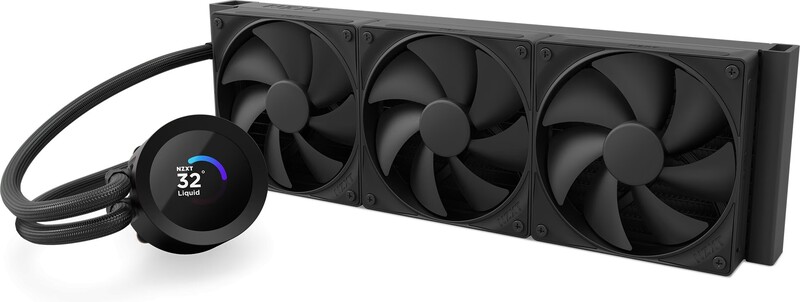 Nzxt kraken plus 360 waterkoeling 60118 3 orig - NZXT Kraken Plus 360 360mm Waterkoeler (Black)
