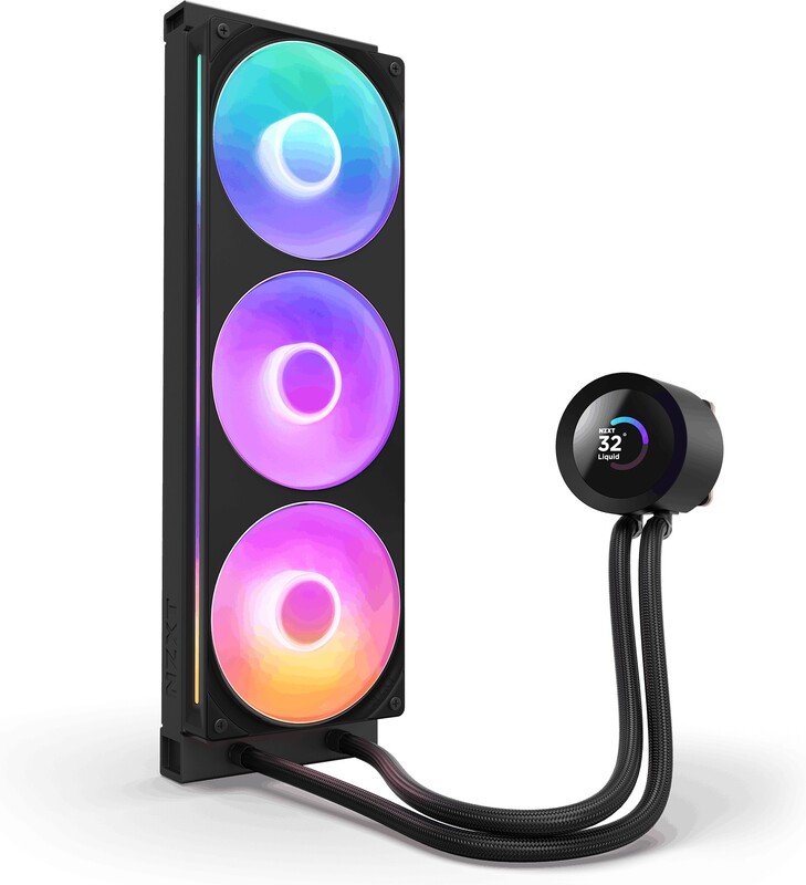 Nzxt kraken plus 360 waterkoeling 60119 2 orig - NZXT Kraken Plus 360 V2 RGB 360mm Waterkoeler (Black)