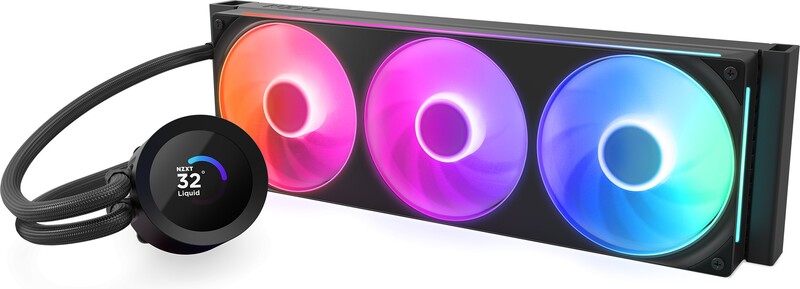 Nzxt kraken plus 360 waterkoeling 60119 3 orig - NZXT Kraken Plus 360 V2 RGB 360mm Waterkoeler (Black)