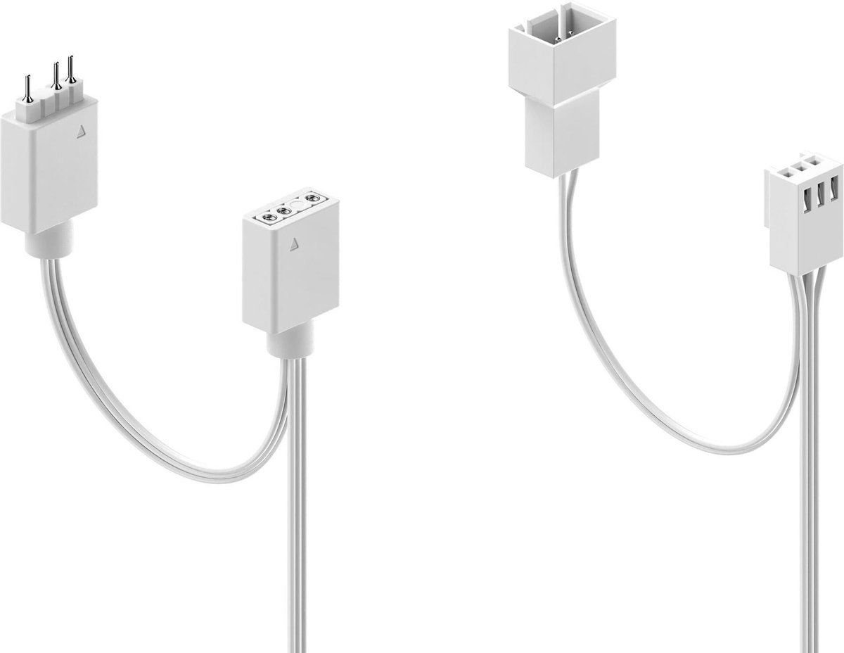 Fractal Design Aspect 12 RGB White Frame - afbeelding 3