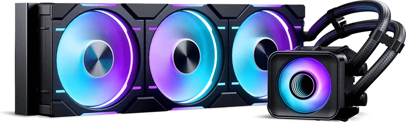 Phanteks glacier one 360d30 x3 drgb bla 5 orig - Phanteks Glacier One 360D30 X3 DRGB 360mm Waterkoeler (Black)