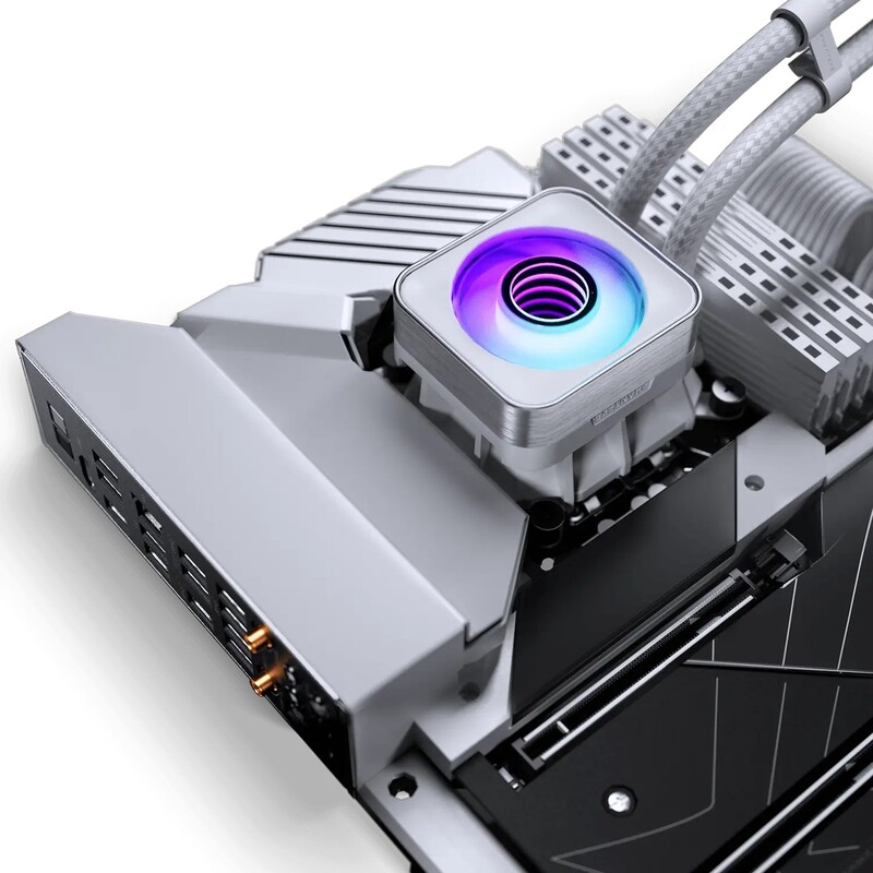 Phanteks glacier one 360d30 x3 drgb whi 6 orig - Phanteks Glacier One 360D30 X2 DRGB 360mm Waterkoeler (White)