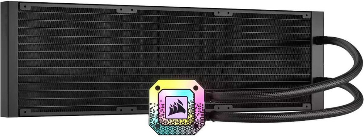 Corsair iCUE H170i ELITE CAPELLIX XT Liquid CPU Cooler 420mm Waterkoeler (Black) - afbeelding 2