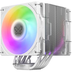 Scythe mugen 6 994931 4 orig - Scythe Mugen 6 Dual Fan White ARGB Edition CPU-koeler
