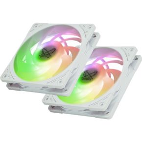 Scythe mugen 6 994931 6 orig - Scythe Mugen 6 Dual Fan White ARGB Edition CPU-koeler