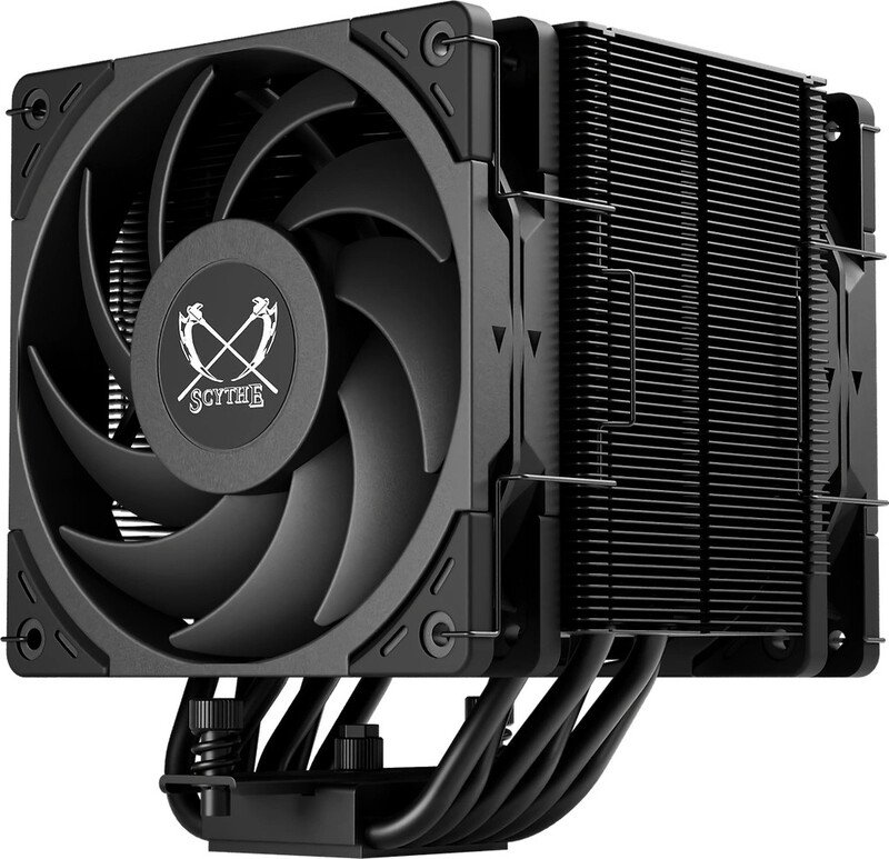 Scythe mugen 6 dual fan black - Scythe Mugen 6 Dual Fan Black Edition CPU-koeler