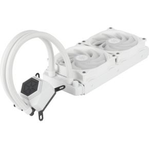 Permafrost PF240W-ARGB V2 AIO Liquid Cooler 240mm Waterkoeler (White) - afbeelding 2
