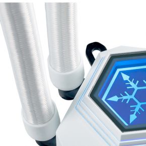 Permafrost PF240W-ARGB V2 AIO Liquid Cooler 240mm Waterkoeler (White) - afbeelding 8
