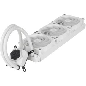 Permafrost PF360W-ARGB V2 All-in-One Liquid Cooler 360mm Waterkoeler (White) - afbeelding 2