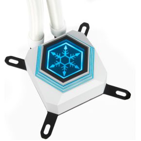 Permafrost PF360W-ARGB V2 All-in-One Liquid Cooler 360mm Waterkoeler (White) - afbeelding 3