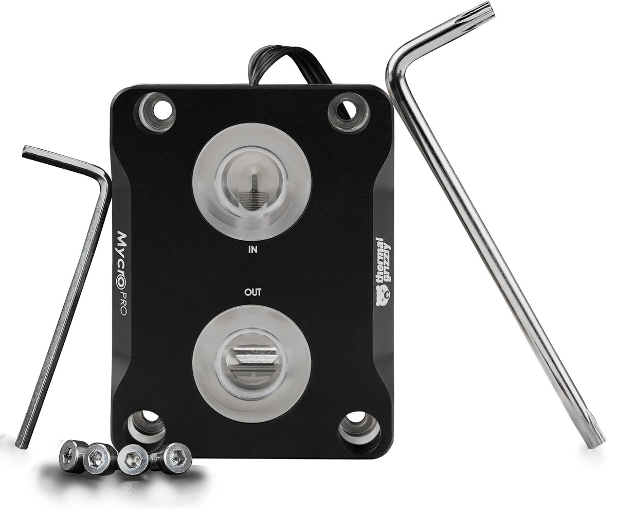 Grizzly Intel 1851 Mycro Direct-Die Pro RGB V1 CPU Waterkoeler - Direct-Die Montage - ARGB - LGA1851 - afbeelding 4