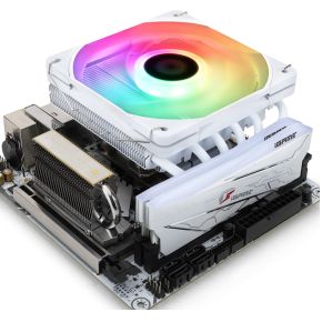 AXP120-X67 White ARGB Low Profile Processorkoeler CPU-koeler - afbeelding 5