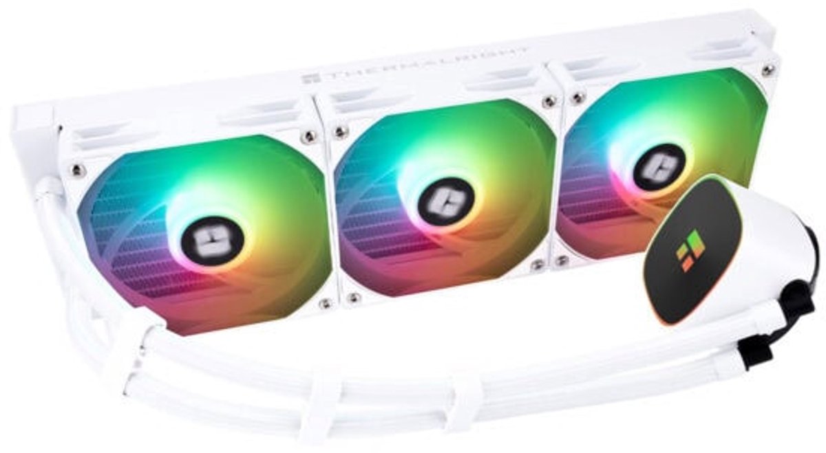 Frozen Horizon 360 ARGB White V2 CPU Vloeistofkoeler 360mm Waterkoeler (White) - afbeelding 2
