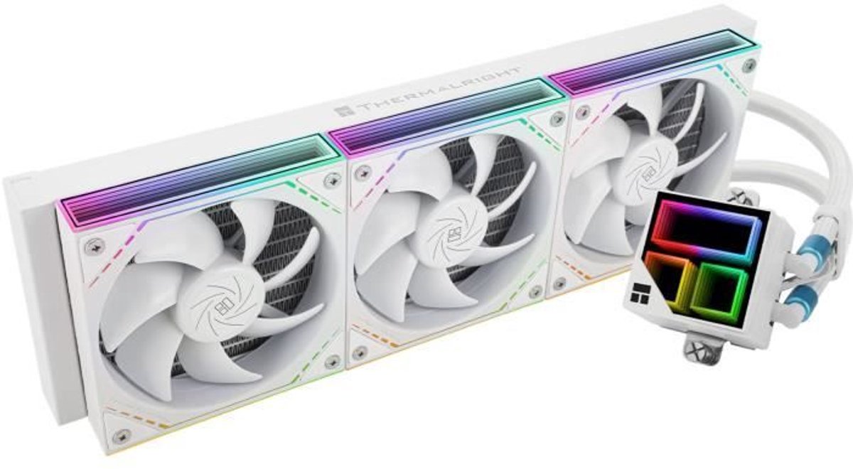 Frozen Infinity 360 ARGB White 360mm Waterkoeler (White) - afbeelding 3