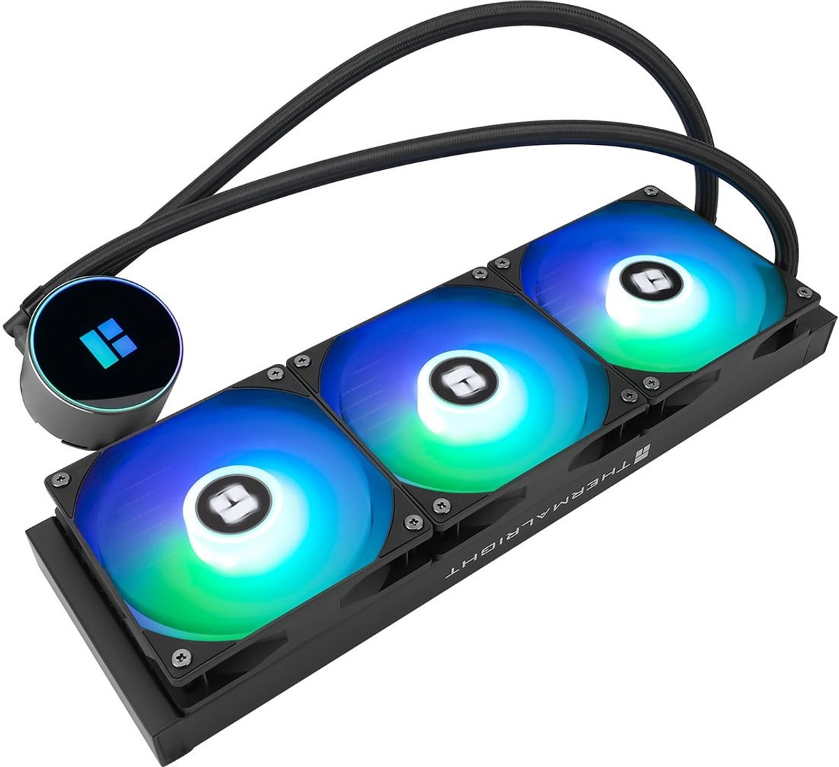 Frozen Magic 360 BLACK ARGB V2 360mm Waterkoeler (Black) - afbeelding 2