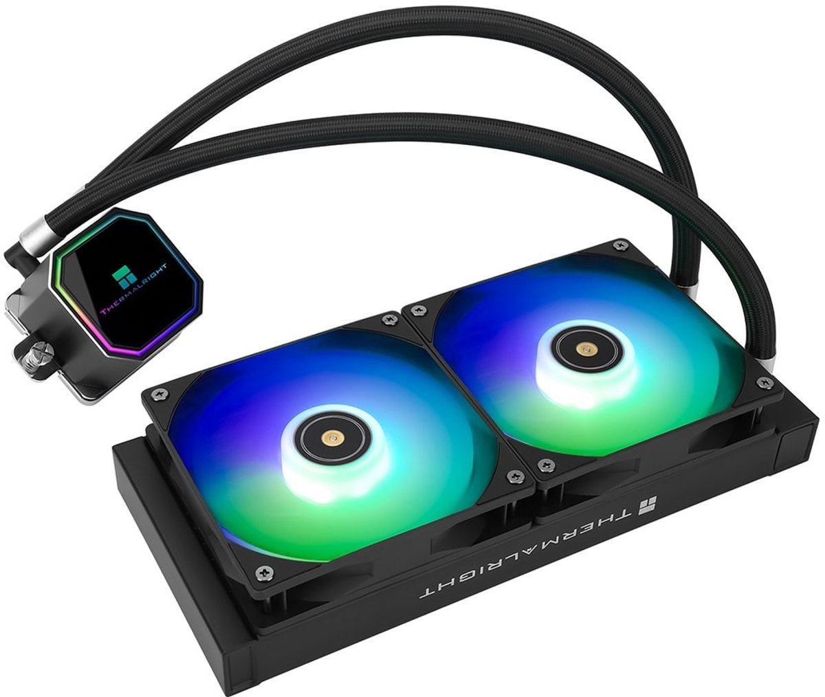 Frozen Prism 240 ARGB Black 240mm Waterkoeler (Black) - afbeelding 3