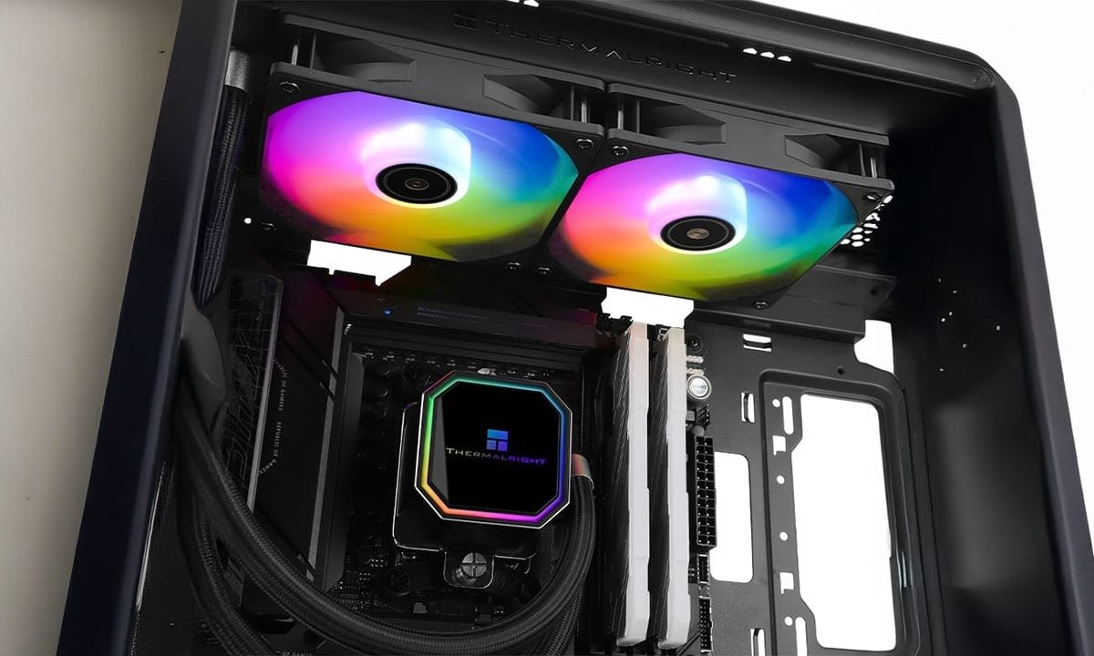 Frozen Prism 240 ARGB Black 240mm Waterkoeler (Black) - afbeelding 4