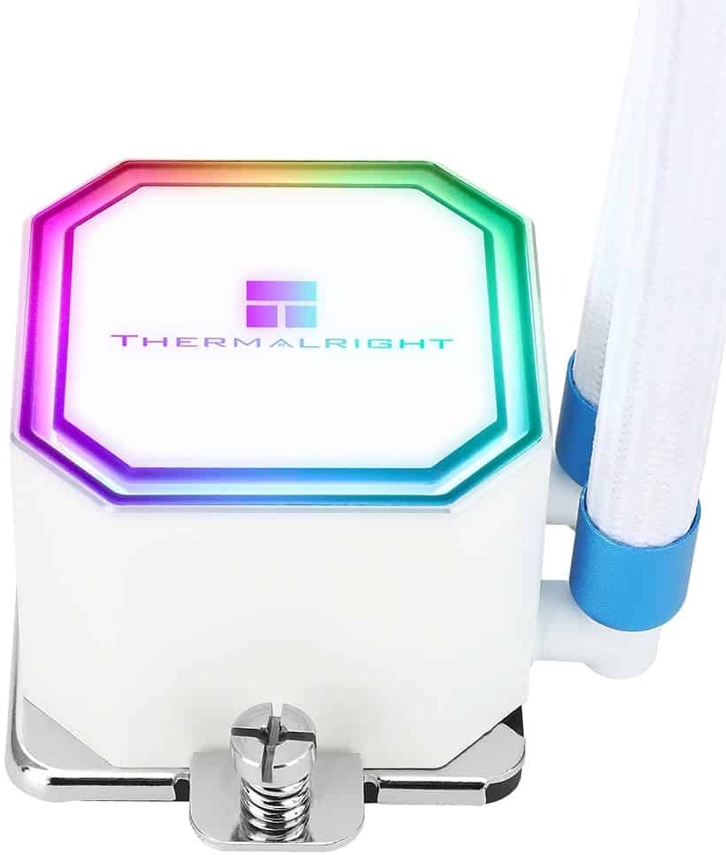 Frozen Prism 240 WHITE ARGB CPU 240mm Waterkoeler (White) - afbeelding 2