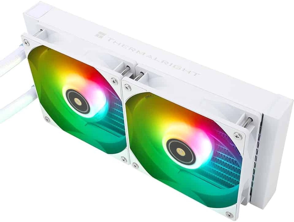 Frozen Prism 240 WHITE ARGB CPU 240mm Waterkoeler (White) - afbeelding 6