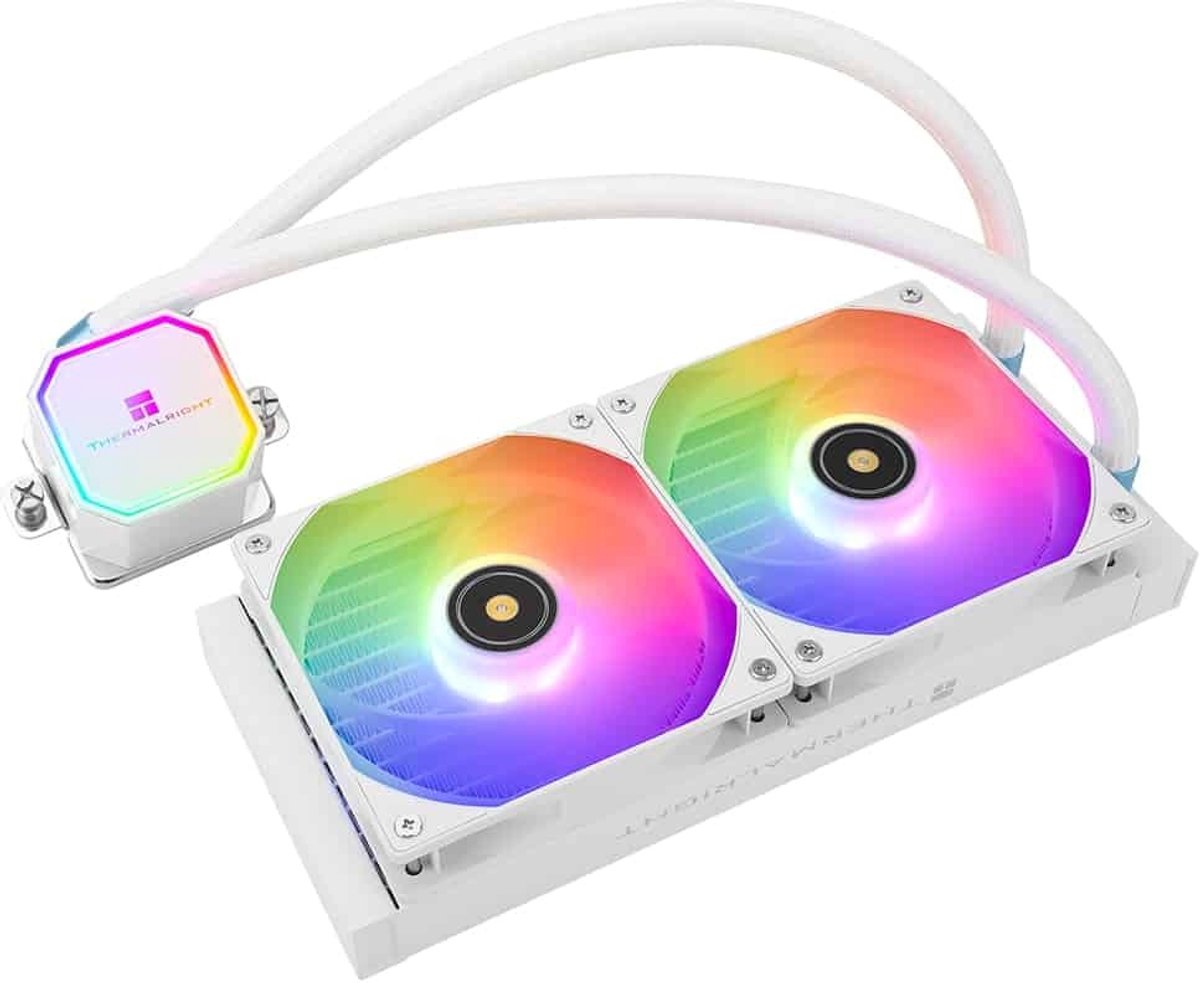 Frozen Prism 240 WHITE ARGB CPU 240mm Waterkoeler (White) - afbeelding 7