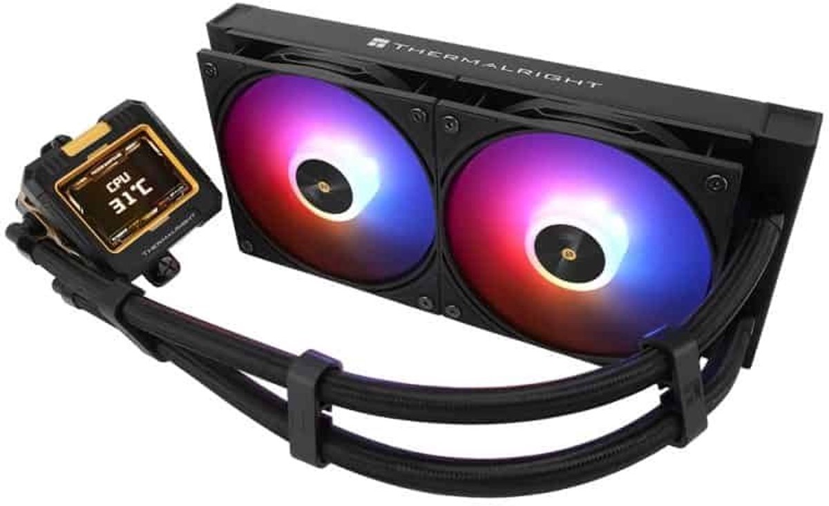 Frozen Warframe 240 Black ARGB 240mm Waterkoeler (Black) - afbeelding 5